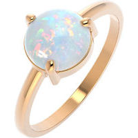 Ring with opal, gold 375